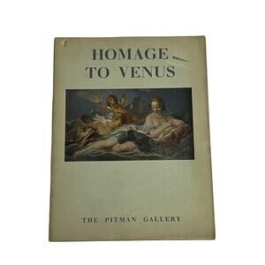 VTG MCM Homage to Venus Pitman Gallery 24 Pages Circa 1950's
